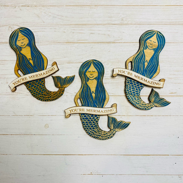 You're Mermazing Mermaid Magnet - Gorgeous Little Bits