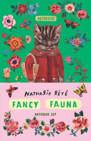 Fancy Fauna Notebook Set - Nathalie Lété
