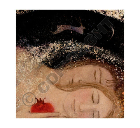 Under a Blanket of Stars Greeting Card - Catherine Hyde