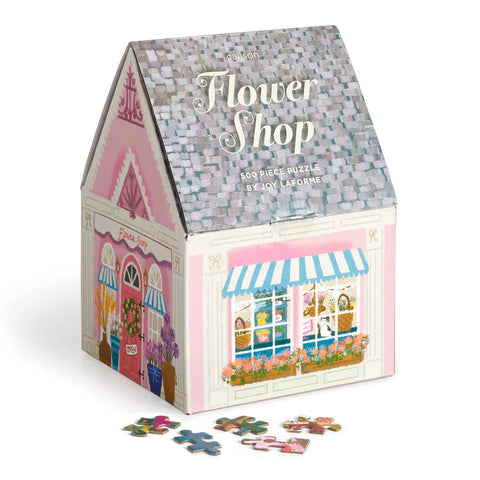 Joy Laforme Flower Shop 500 Piece Puzzle