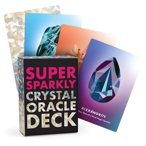 Knock Knock Super-Sparkly Crystal Oracle Deck