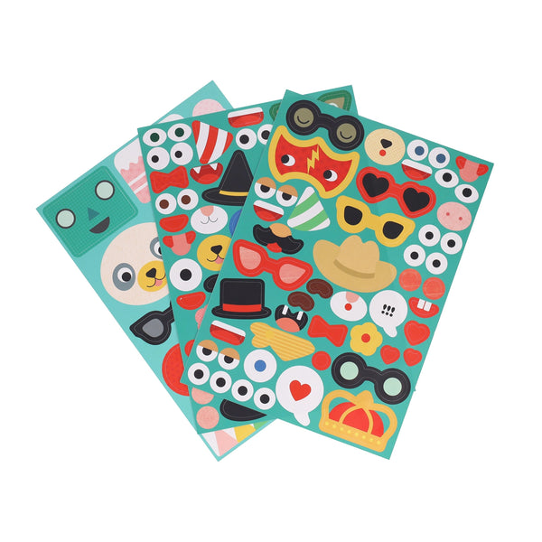Funny Faces Sticker Activity Set - Petit Collage