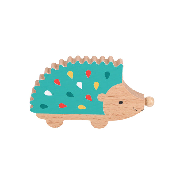 Happy Hedgehog Percussion Instrument - Petit Collage