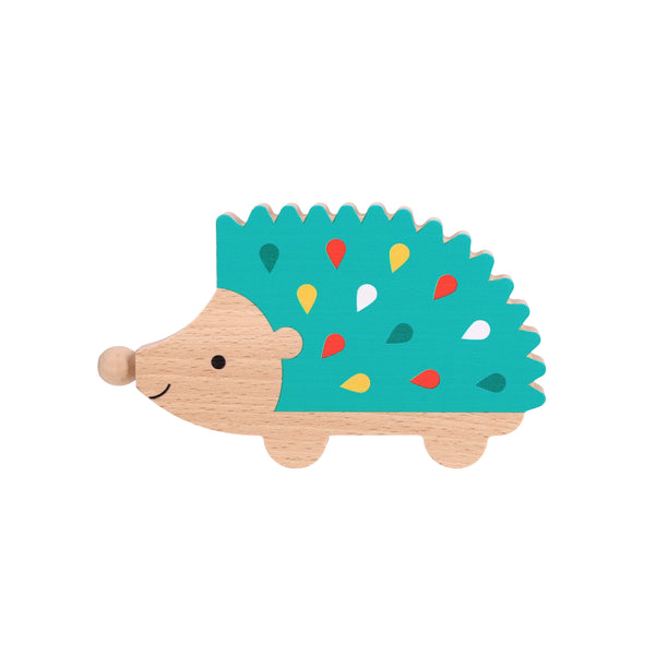 Happy Hedgehog Percussion Instrument - Petit Collage
