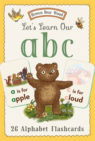 Brown Bear Wood: Let’s Learn Our ABCs Flashcards