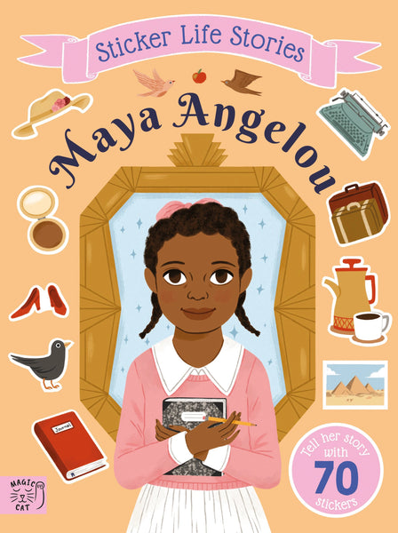 Maya Angelou - An inspiring Sticker Story About Resilience