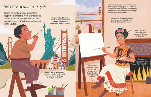 Frida Kahlo - An Inspiring Sticker Story About Being True to Yourself