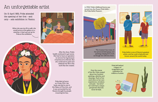 Frida Kahlo - An Inspiring Sticker Story About Being True to Yourself