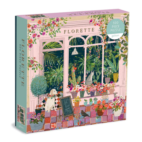 Florette 500 Piece Puzzle - Galison, Victoria Ball