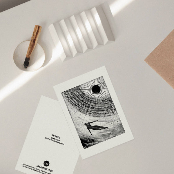 One Breath  Greeting Card - Luke Holcombe Studio