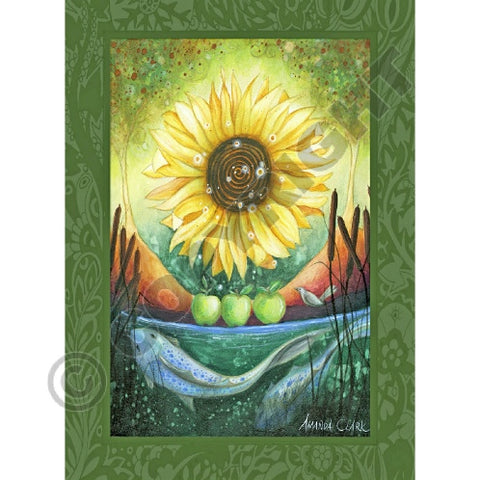 Autumn Equinox Greeting Card - Amanda Clark