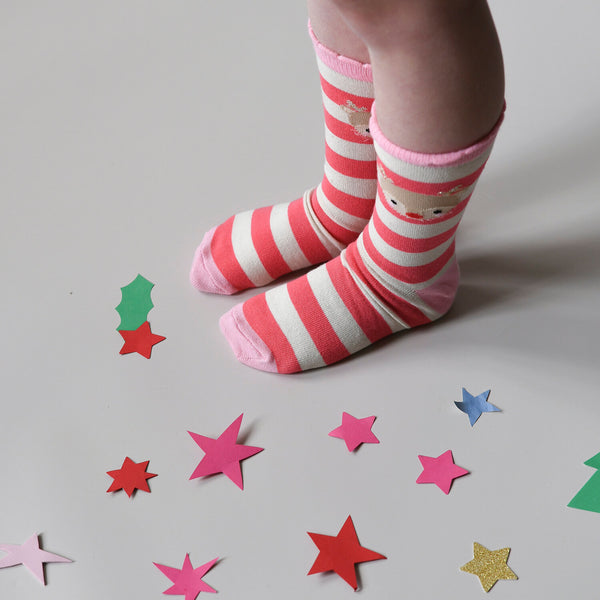 Jolly Christmas 2 Pack Socks - Rockahula