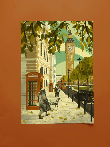 London Big Ben Card - Emy Lou Holmes