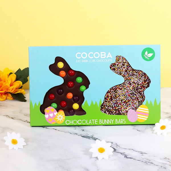 Vegan Bunny Chocolate Bar Set - Cocoba Chocolate