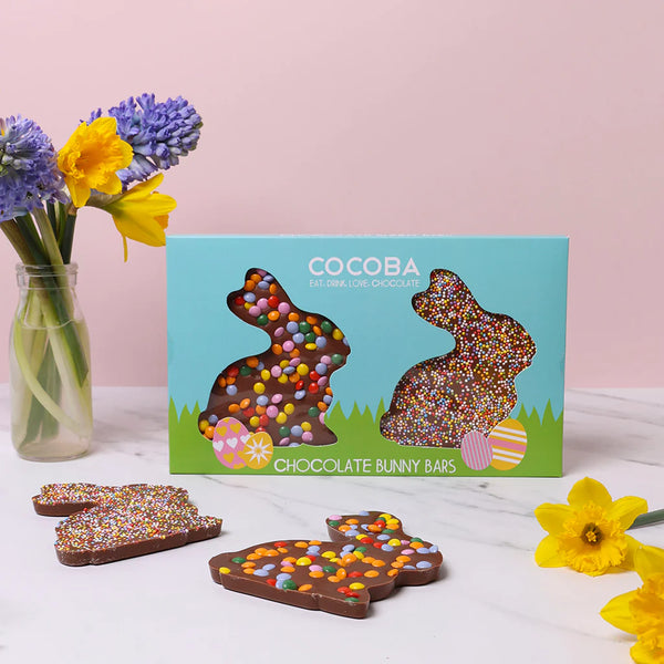 Vegan Bunny Chocolate Bar Set - Cocoba Chocolate