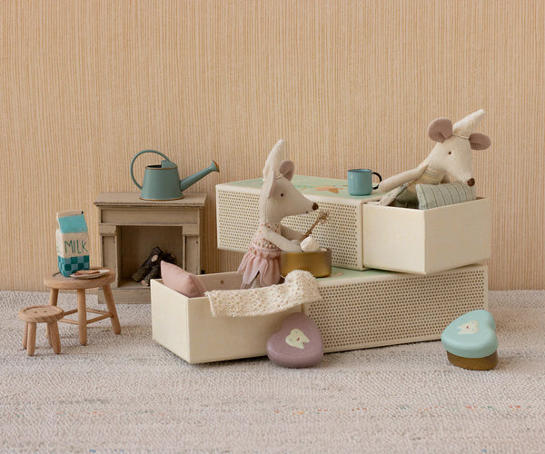 Little Sister Tooth Fairy Mouse in Matchbox - Maileg