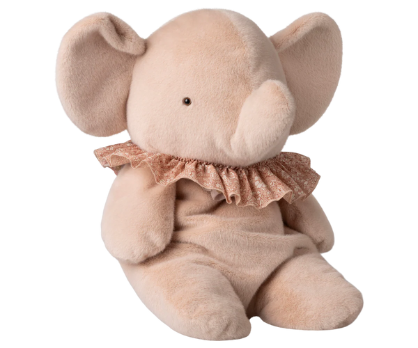 Big Powder Plush Elephant - Maileg
