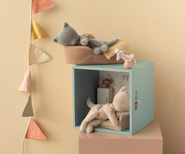 Small Grey Kitten Plush - Maileg