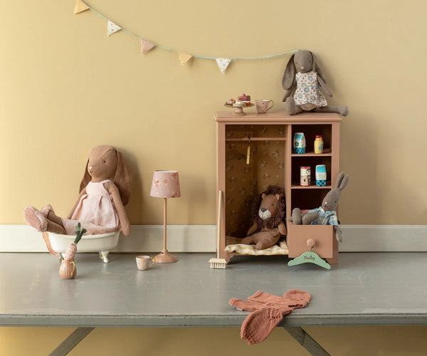Chocolate Brown Bunny Size 3, Dress & Shoes - Maileg