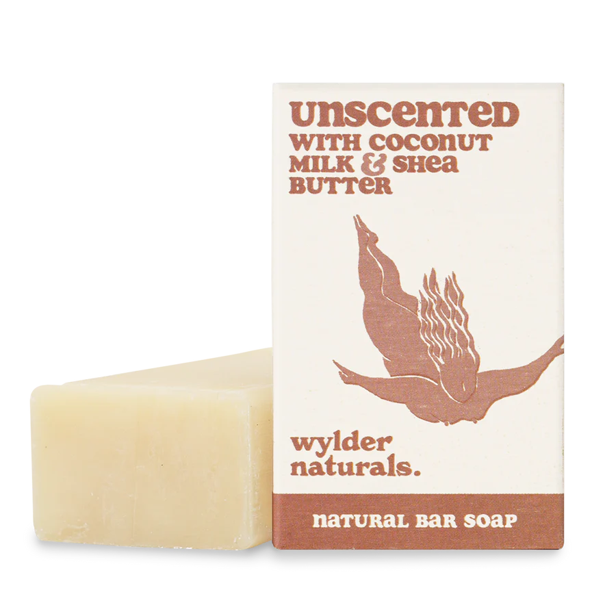 Unscented Coconut Milk & Shea Butter Natural Soap Bar - Wylder Naturals