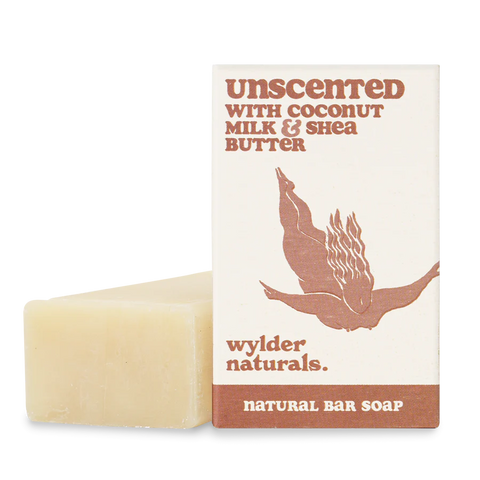 Unscented Coconut Milk & Shea Butter Natural Soap Bar - Wylder Naturals