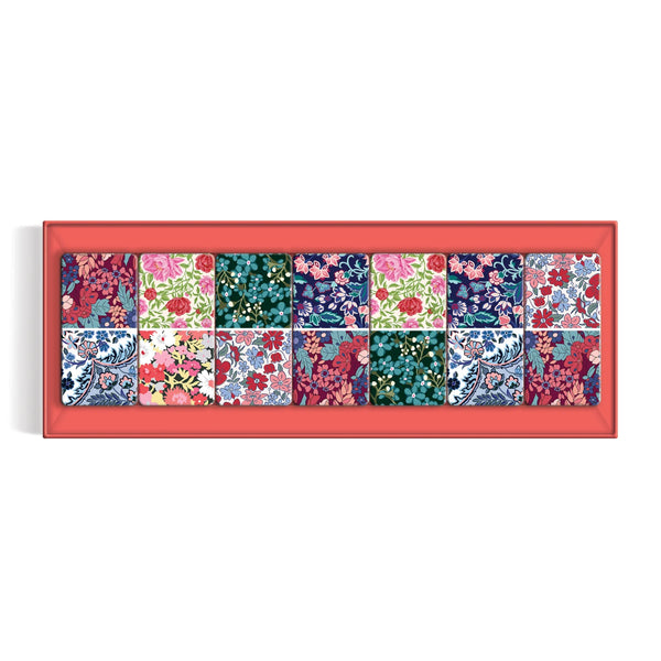 Liberty Floral Wood Domino Set - Liberty London