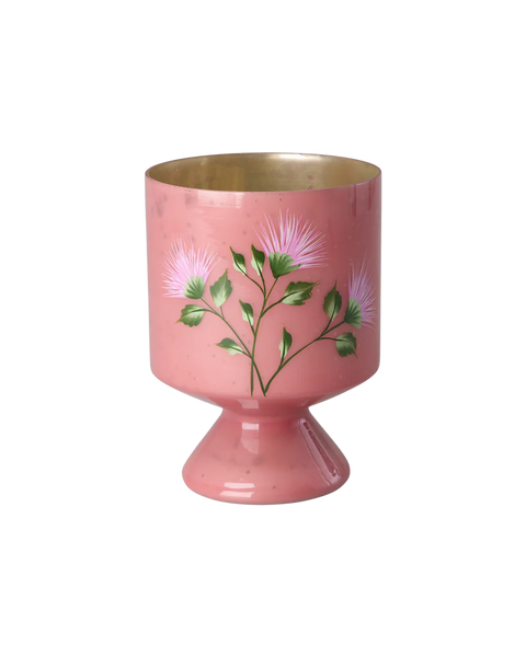 Pink Glass Vase - Rice DK