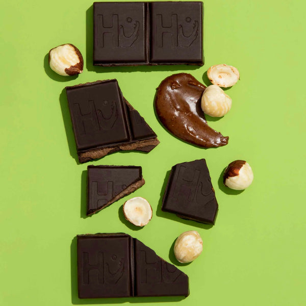 Hazelnut Butter Dark Chocolate Bar - HU