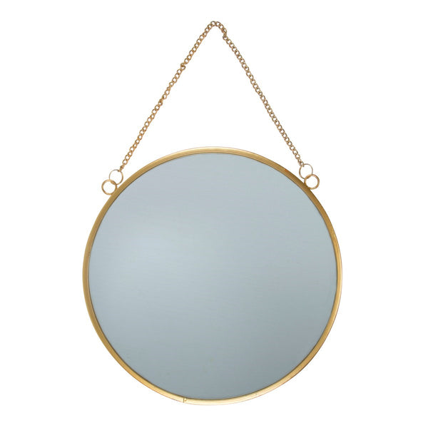 Touch of Gold Round Mirror - Sass & Belle