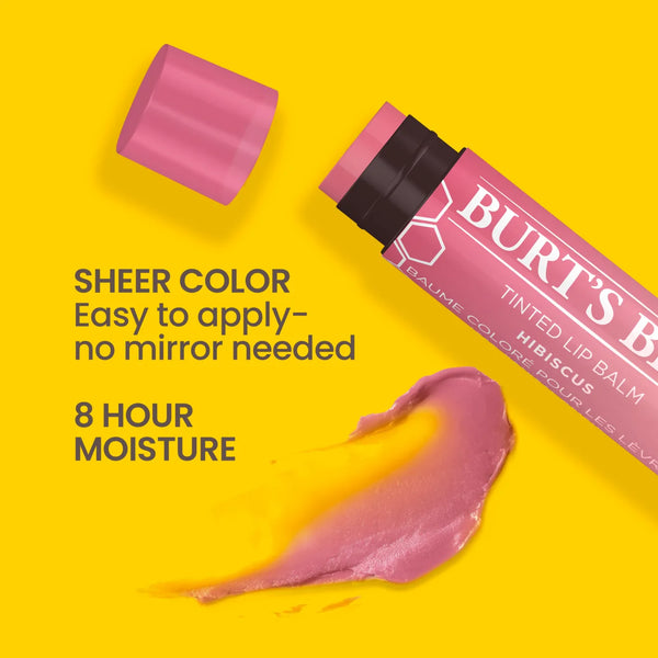 Hibiscus Tinted Lip Balm - Burt's Bees