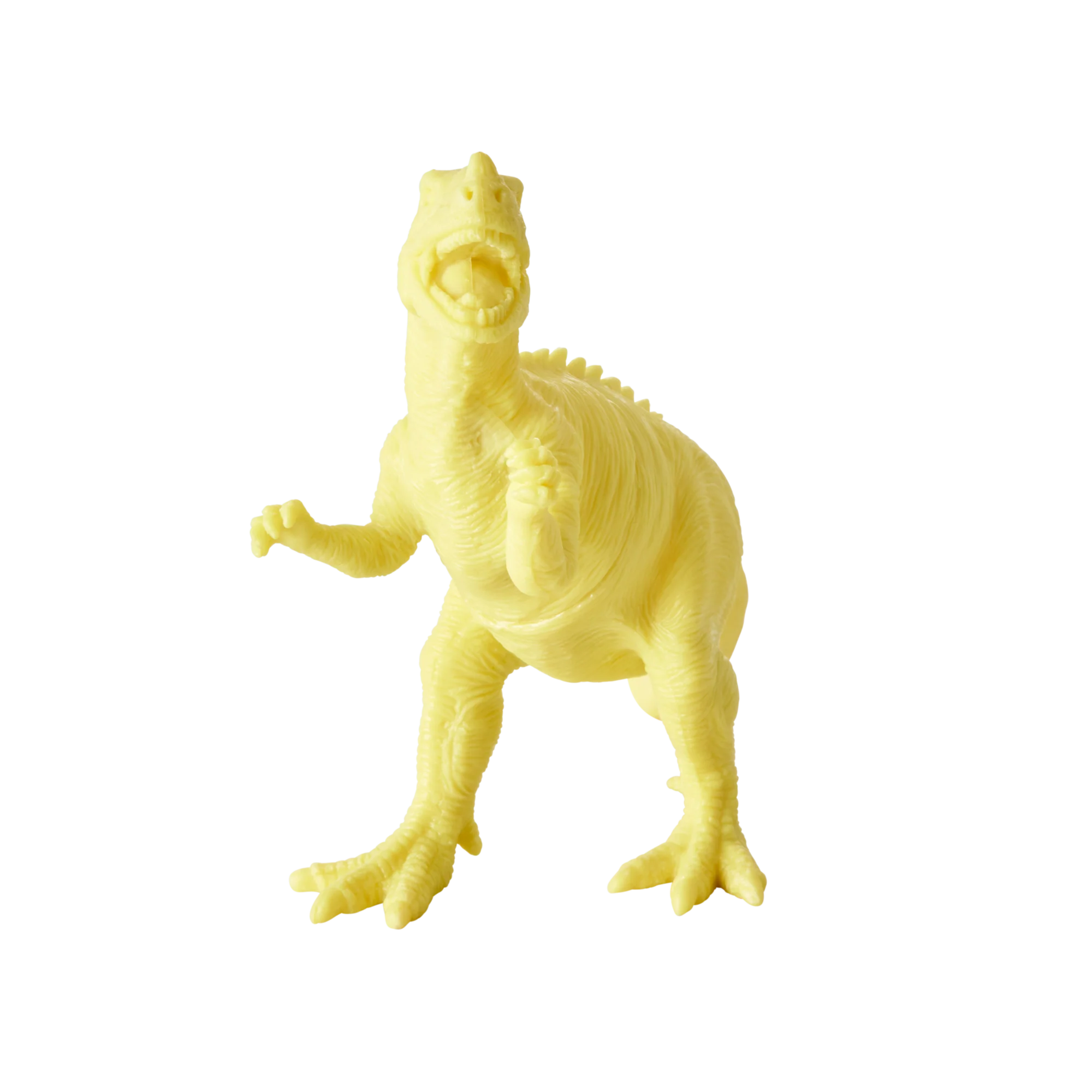 Yellow Plastic Dinosaur Toy - Rice DK