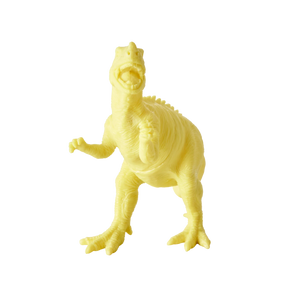 Yellow Plastic Dinosaur Toy - Rice DK
