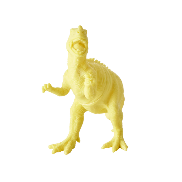 Yellow Plastic Dinosaur Toy - Rice DK