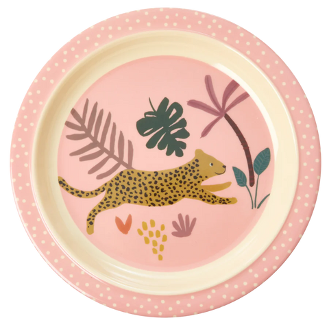 Pink Jungle Melamine Dinner Plate - Rice DK