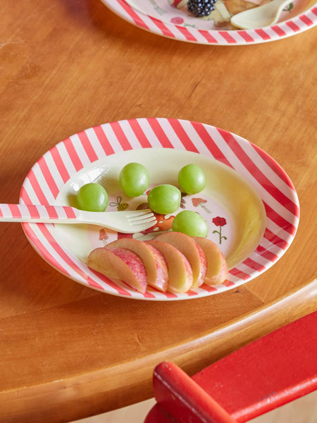 Pink Happy Forest Melamine Bowl - Rice DK