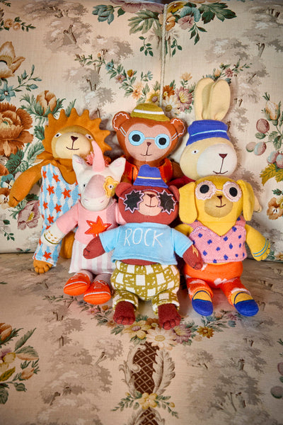 Bear Plush Cotton Toy  - Rice DK