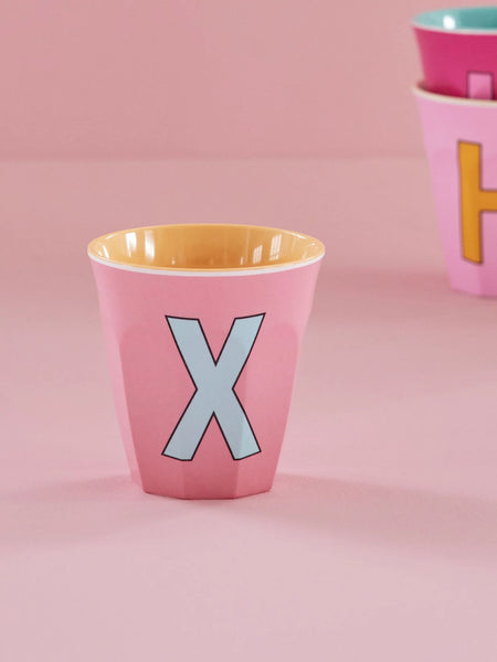 X Pink Melamine Cup - Rice DK