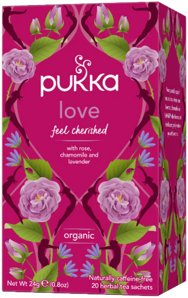 Love Organic Herbal Tea - Pukka