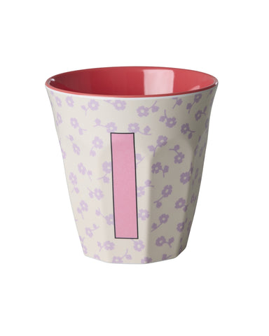 I Floral Melamine Cup - Rice DK