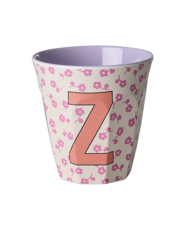 Z Floral Melamine Cup - Rice DK