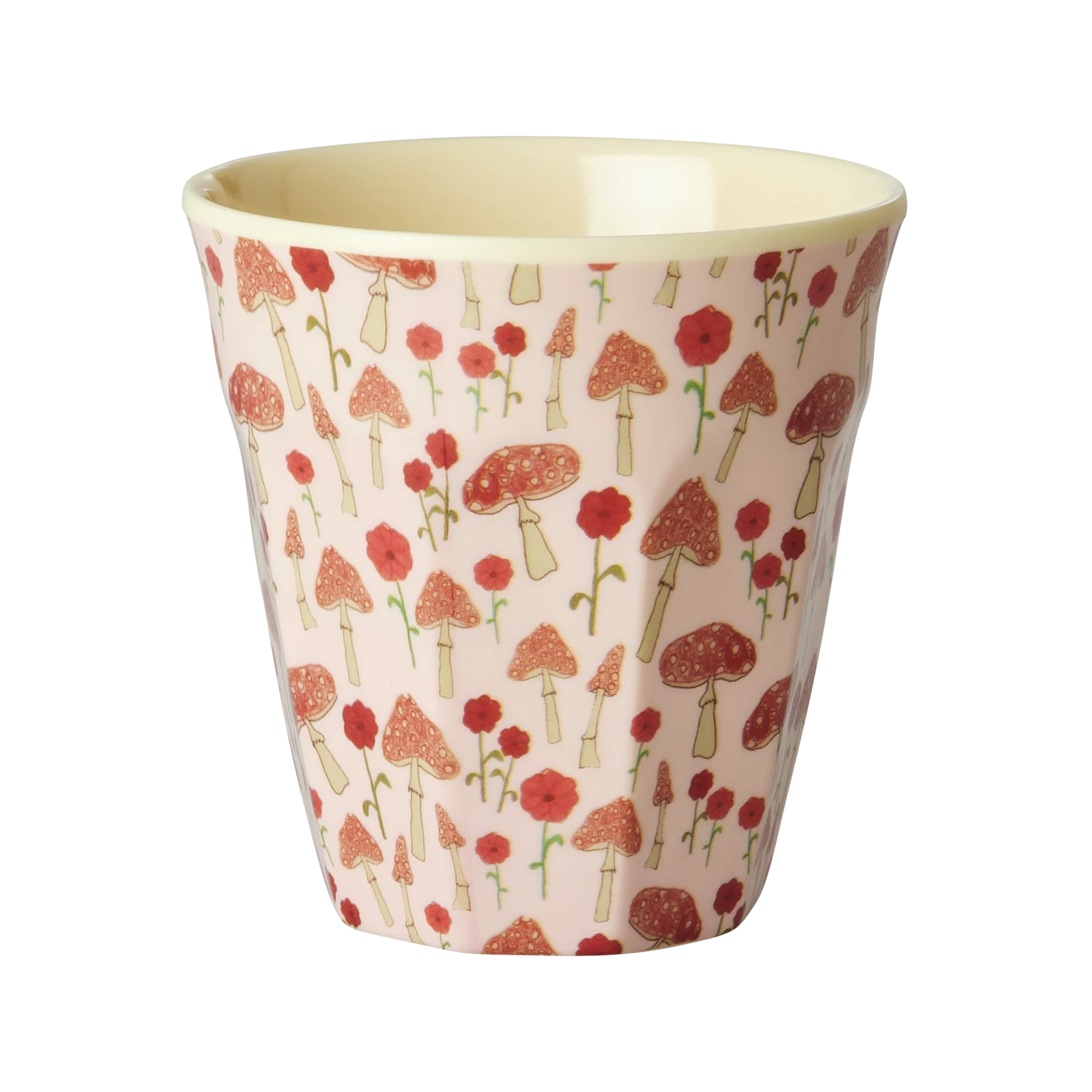 Pink Happy Forest Print Melamine Cup - Rice DK