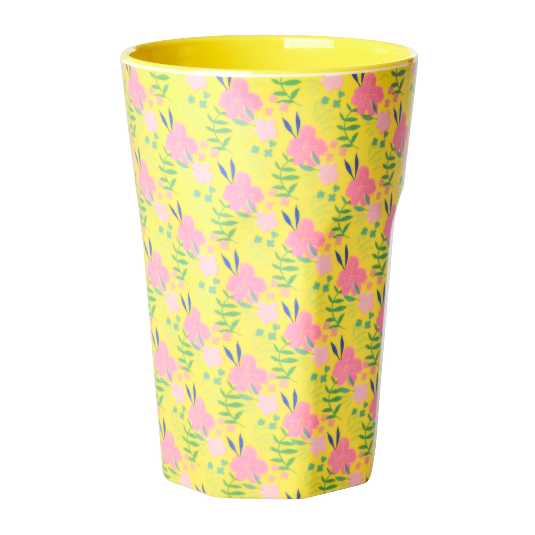 Sunny Days Print Tall Melamine Cup - Rice DK