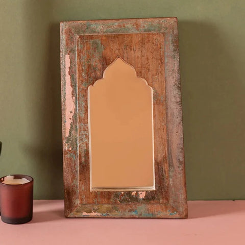 Small Wooden Mirror - Ian Snow