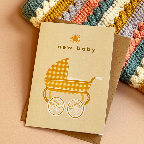 New Baby Card - Emy Lou Holmes