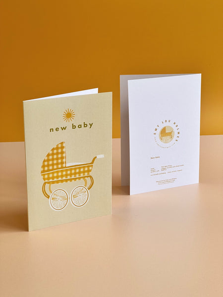 New Baby Card - Emy Lou Holmes