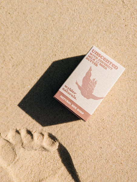 Unscented Coconut Milk & Shea Butter Natural Soap Bar - Wylder Naturals