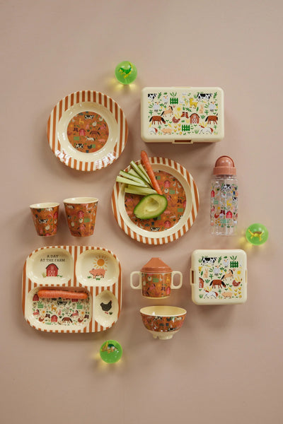 Farm Print Melamine Set- Rice DK