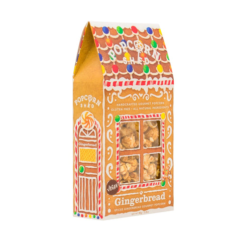 Vegan Spiced Gingerbread Gourmet Popcorn - Popcorn Shed