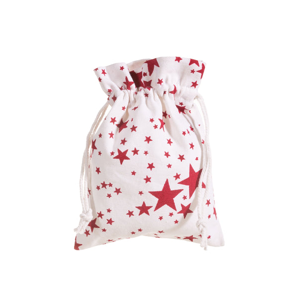 Red & White Stars Gift Wrap Bag - Sass & Belle