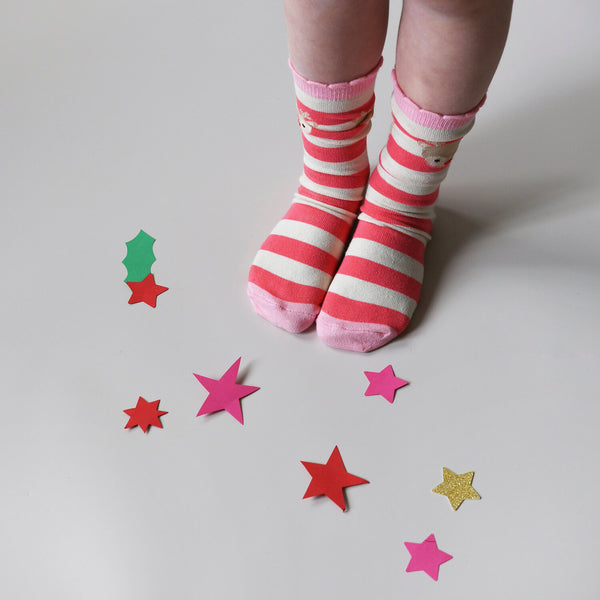 Jolly Christmas 2 Pack Socks - Rockahula